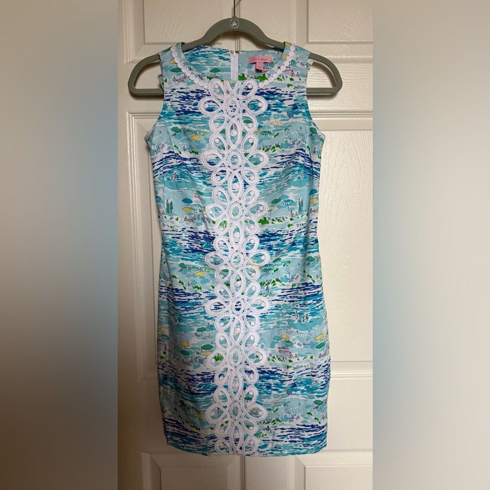 Lilly Pulitzer High Tide Toile Shift